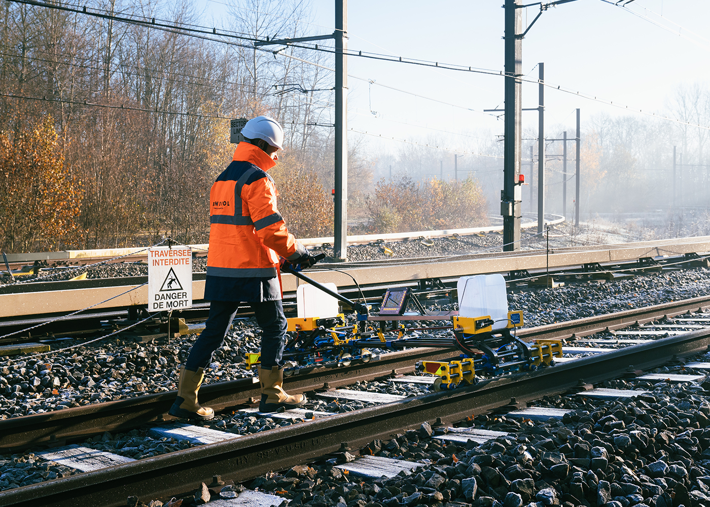 inspection ultrasonique ferroviaire